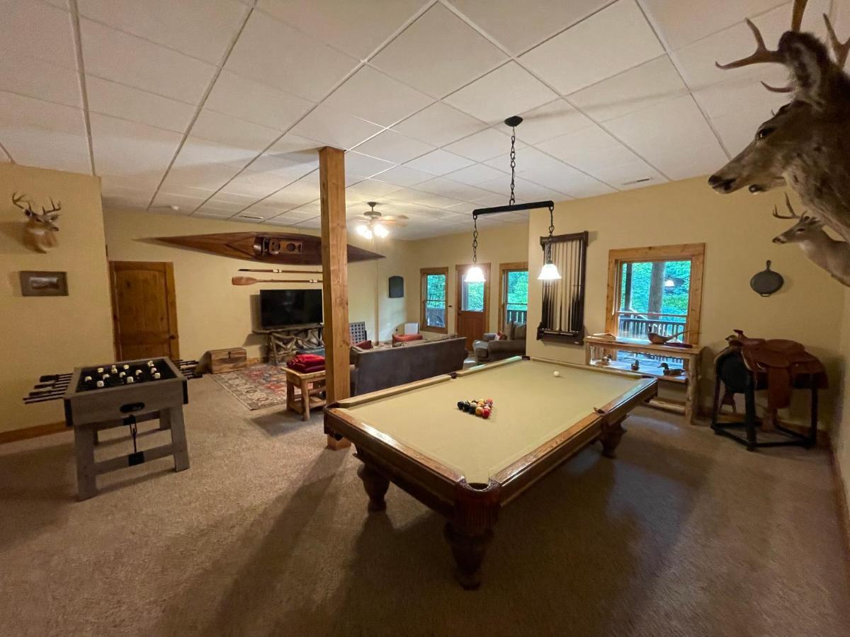 Cozy Creekfront Family Cabin-Pet Friendly -Gamerm-Hot Tub ไฮอาวัสซี ภายนอก รูปภาพ