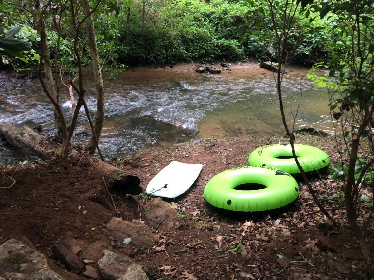 Cozy Creekfront Family Cabin-Pet Friendly -Gamerm-Hot Tub ไฮอาวัสซี ภายนอก รูปภาพ