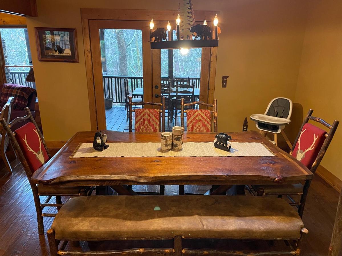 Cozy Creekfront Family Cabin-Pet Friendly -Gamerm-Hot Tub ไฮอาวัสซี ภายนอก รูปภาพ